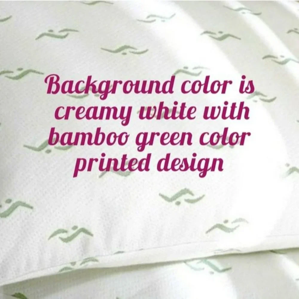 Waterproof Mattress Protector And Pillowcase Breathable Bamboo Jacquard Set Twin